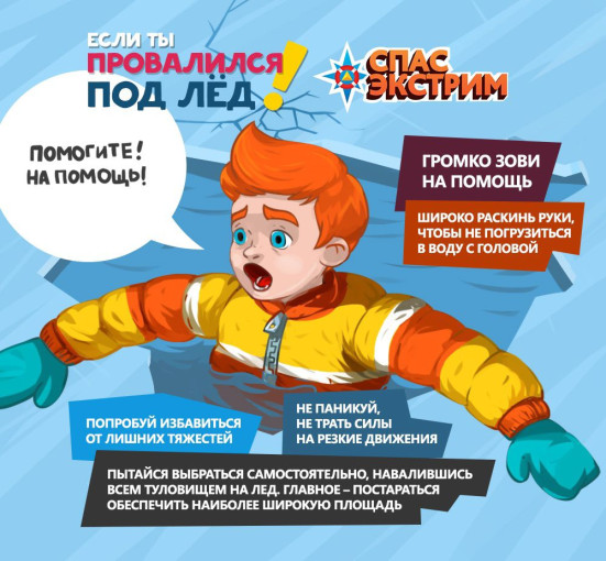 ПАМЯТКА "ЕСЛИ ТЫ ПРОВАЛИЛСЯ ПОД ЛЁД" ПАМЯТКА "ЕСЛИ ТЫ ПРОВАЛИЛСЯ ПОД ЛЁД".